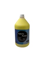 Peinture textile permanente imperméable et inaltérable de 3,8 L (1 gallon) pour le dessin sur toile et T-shirt DIY – Non toxique et écologique