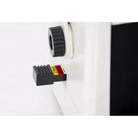 COLORDOWELL S20A - Encuadernadora Manual de Espiral de Alambre Plástico de 46 Orificios Ajustables, Tamaño A4, 300 mm, para 500 Hojas