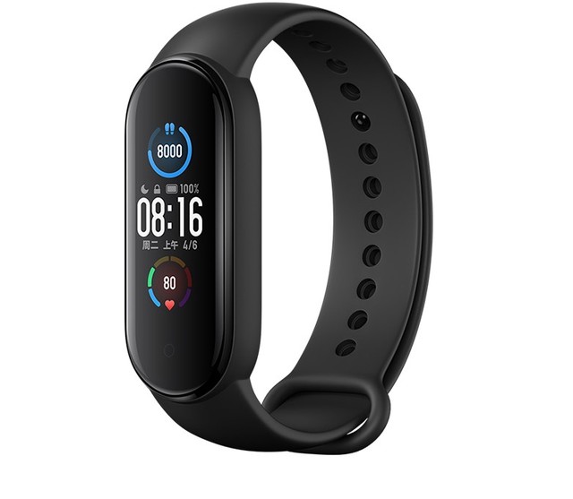 Chinese Version Mi Mi Band 5 Smart Watch BT5.0 Wristband AMOLED Color Touch Screen Music AI Heart Rate Mi Band 5 NFC