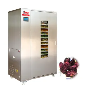 Máquina comercial de secagem de flores com bomba de calor, forno de pétala de rosa