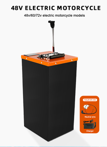 Batería de Motocicleta Eléctrica de 48V 60V 72V, Batería de Iones de Litio para Bicicleta Eléctrica de 5000W, 80A 100Ah, Baterías para Motocicletas y Scooters Eléctricos - Product Image 3