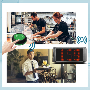 Système d'appel sans fil pour restaurants, panneau d'affichage de gestion des files d'attente pour la <span class=keywords><strong>restauration</strong></span> en langue arabe - Product Image 2