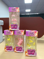Nieuwe fruitthema Vaseline beer knuffel, schattig beer-vormig traag terugverend squishy speeltje, anti-stress fidget speeltje