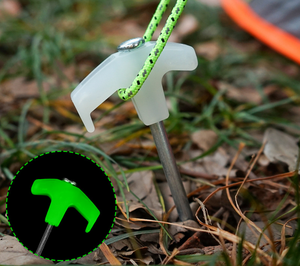 Ensemble de piquets de tente robustes pour l'extérieur, conçus pour pénétrer le sol dur - Product Image 5