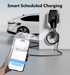 Station de recharge pour véhicules électriques murale certifiée CE, nouvelle, 22 kW, 7 kW, 32 A, niveau <span class=keywords><strong>2</strong></span>, <span class=keywords><strong>type</strong></span> GBT <span class=keywords><strong>2</strong></span>, IP55, monophasée, application RFID OCPP - Product Image 4