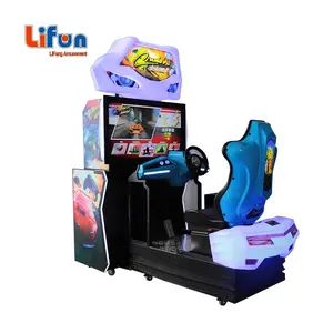 Coin Oeprated Arcade Games Video Machine Motion Simulator Car Racing Game Machine For Game Center