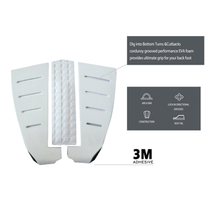 Le plus récent Offre Spéciale Hybrid Board <span class=keywords><strong>Vert</strong></span> Wedge Tail Kick Diamond haute densité Friendly Deck Grip Surf Center Surfboard Traction Pad - Product Image 2