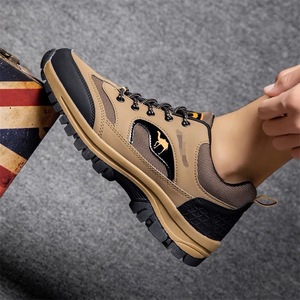 Chaussures de randonnée pour hommes de grande taille, chaussures de travail en plein air, chaussures de sécurité professionnelles, baskets décontractées antidérapantes, respirantes, légères, bottes de trekking - Product Image 2
