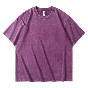 Breathable Casual Daily Wear Men's T-shirts Well Crafted Premium <b>White</b> acid washed T Shirt Classic Fabric vintage Mens <b>Tshirts</b> - Product Image 6