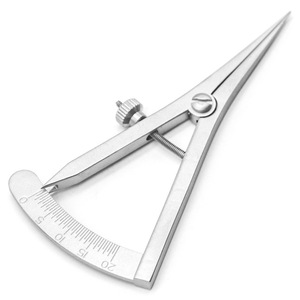 Regla de Medición Oftálmica Ajustable Tipo Tornillo para Cirugía de Párpado Doble y Medición Orbital - Product Image 1