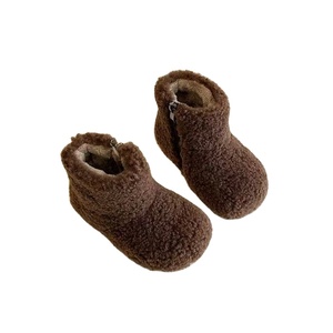 Bottes d'<span class=keywords><strong>hiver</strong></span> chaudes pour enfants Linda, best-seller, bottes courtes mignonnes et moelleuses, bottes en coton pour bébé - Product Image 1
