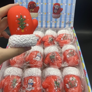 Juguete Sensorial de Peluche con Forma de Guantes Navideños, Suave y de Rebote Lento, para Aliviar el Estrés, Unisex, para Mayores de 2 Años, de la Fábrica HAPU - Product Image 3