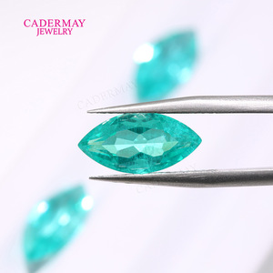 CADERMAY Paraiba Garnet Marquise Cut Loose Stone Neon Color For Jewelry Making - Product Image 2