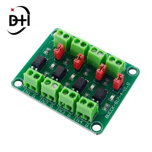 PC817 Módulo Adaptador Convertidor de Voltaje con Aislamiento por Optoacoplador de 4 Canales 3.6-30V, Controlador Fotoeléctrico Aislado - Product Image 5