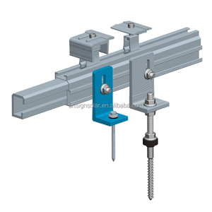 Staffa Solare OEM Personalizzata, Connessione per Binario in Alluminio, Sistema di Montaggio Fotovoltaico |   Insegna Artistica - Product Image 1