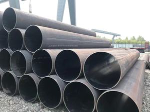 Fabbrica di esportazione in acciaio al carbonio 24m lunghezza cucitura longitudinale saldato LSAW tubo in acciaio <span class=keywords><strong>per</strong></span> acquedotto d'acqua f - Product Image 6