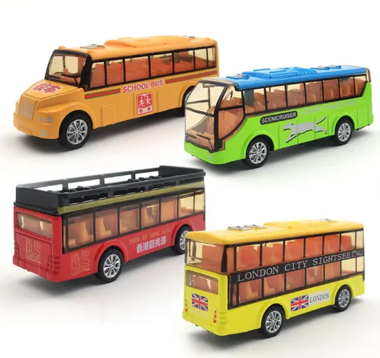 Die-casting metal toy car can open the door to simulate alloy car model return car children's toys