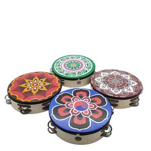 Dhol en bois personnalisable, instrument de <span class=keywords><strong>musique</strong></span> folklorique indien avec peaux de tambour en peau de mouton, <span class=keywords><strong>tabla</strong></span> - Product Image 1