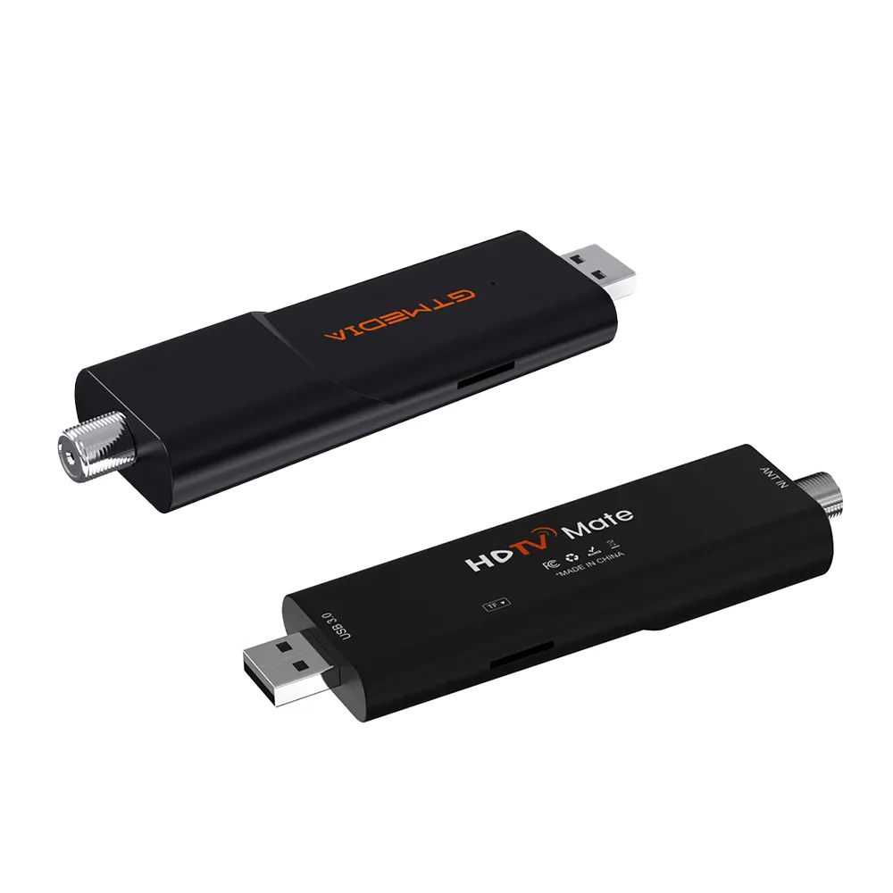GTMEDIA HDTV Mate USB Tuner Stick Support ATSC1.0/ATSC3.0 HDTVPlayer APP Support DVR recording external USB/TF