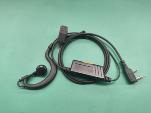 Auricular Intercomunicador con Reducción de Ruido, Auricular Universal con Gancho para la Oreja, Auricular Pequeño para Teléfono, Modelo K - Product Image 2