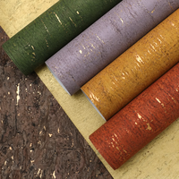 Revêtement mural en feuille d'or métallique, surface texturée imperméable pour les intérieurs d'hôtels