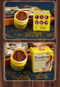 Crème anti-douleur à base de plantes chinoises tigre 20g usine OEM vente en gros massage des muscles des articulations lombaire du dos - Product Image 4