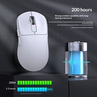 Souris sans fil légère ATTACK SHARK X3, connexion tri-mode, macro, souris sans fil BT pour le jeu
