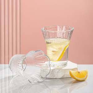 Ensemble de 5 pièces en verre : <span class=keywords><strong>Théière</strong></span> <span class=keywords><strong>et</strong></span> mugs à eau, carafe à eau froide durable, tasses en forme de fleur, carafe à eau froide transparente, ensemble en verre, cadeau - Product Image 3