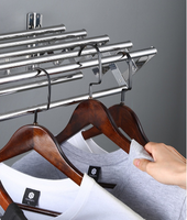 Séchoir à linge mural pliable Séchoir à serviettes rétractable pliable