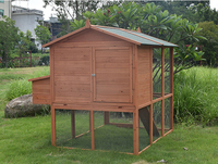 Vente en gros : Meilleures ventes – Grand poulailler moderne en bois massif respirant et luxueux pour l'extérieur, idéal pour les poules et autres animaux de compagnie