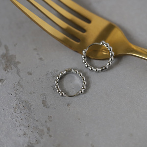 Pendientes de Aro Pequeños de Acero Inoxidable Chapados en Oro de 18K para Mujer, Diseño Minimalista, Geométrico, Vintage, Moderno, Clásico, para Boda - Product Image 5