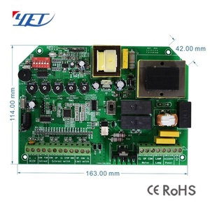 Contrôleur <span class=keywords><strong>de</strong></span> portail coulissant YET868-V2.0 220VAC 433/315mhz, active le capteur et la lumière d'alarme - Product Image 2