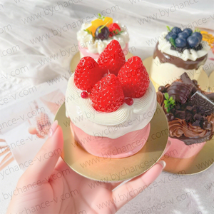 Replica di Torta al Mirtillo Artificiale per Esposizione in Caffetteria, Food Styling, Servizi Fotografici per Social Media, Decorazione per <span class=keywords><strong>Cucina</strong></span> e Showroom - Product Image 2