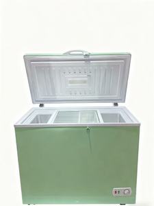 Vente flash Congélateur coffre à ouverture supérieure 218L, réfrigérateur congélateur à porte unique pour la conservation des fruits et légumes, la crème glacée, les aliments surgelés - Product Image 2