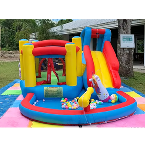 <b>Inflatable</b> Bouncer Jumping Water Slide Commercial <b>House</b> With NB-93016 Water Slides and Castle <b>Inflatable</b> Bouncer Jumping - Product Image 2