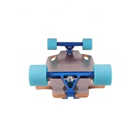 Vente en gros JIESEN Cool Board Veneer Skateboard OEM ODM Longboard complet personnalisé 40 pouces en bois concave avec plateau Kick Deck et trucks en alliage