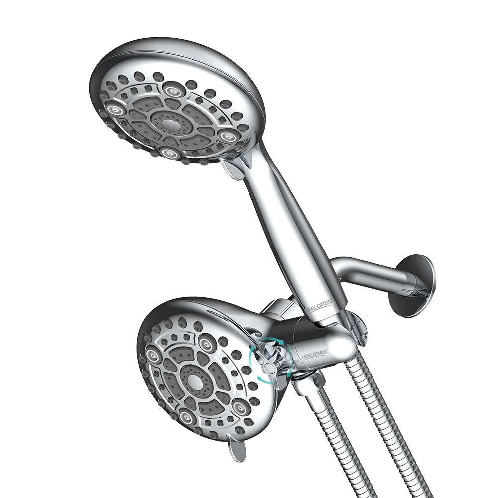 Fabrieks Online Premium Hoge Druk Regenval Combo Met Doucheslang Genieten Van Luxe 6-Setting Regendouche En Top Douche