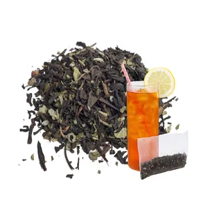Popular Cold brew Iced tea blend Blackberry Sage Oolong tea drink Private package natural flavored good price