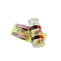 Vente directe d'usine de flacons en verre 3 ml, 5 ml, 10 ml, étiquettes pour flacons en verre
