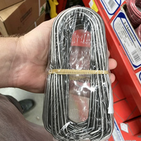 Attache murale en U en acier inoxydable 304, maille renforcée de calibre 9, pour murs alvéolés de 6 à 12 pouces avec positionnement des armatures et option galvanisation à chaud (HDG)