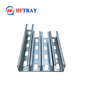 เหล็กชุบสังกะสีแบบจุ่มร้อนสำหรับงานก่อสร้าง รูปตัวซี ยี่ห้อ Unistrut จากโรงงาน - Product Image 6