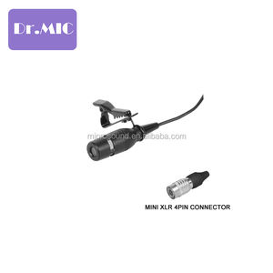 Micrófono de Solapa Profesional con Transmisor de Cuerpo, Micrófono Lavalier con Cable para Transmisiones en Vivo, Reuniones, Micrófono Lavalier Colla - Product Image 5