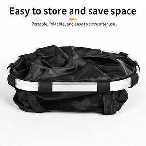 Katlanabilir ön bisiklet sepetleri ayrılabilir evcil hayvan taşıyıcı köpek bisiklet sepeti - Product Image 6