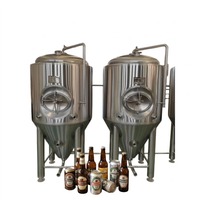 Fermenteur cylindroconique 1000L, cuve à bière 500L, équipement de brasserie artisanale, fermenteur pour bière artisanale