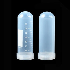 Tubo de Centrífuga Graduado de 100 ml, de Plástico, con Fondo Redondo, para Laboratorio - Product Image 4