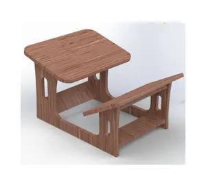 Gran oferta de muebles para el hogar, Lima de madera cortada con láser para silla de rodilla, proyecto DIY, silla de rodilla para muebles de madera