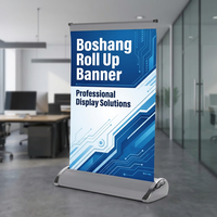Support de bannière déroulante de table en aluminium léger de haute qualité pour la vente en gros