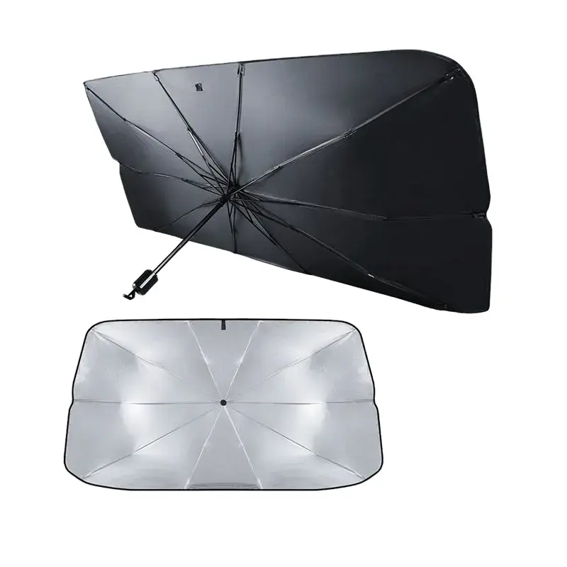 140*80cm UV car umbrella for sun protection front windshield sunshade automobile front side window ODM umbrella for car