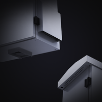Boîtier d'alimentation extérieur en acier IP55, boîtier de contrôle en aluminium pour CCTV