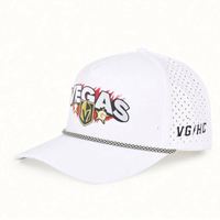 Casquette de camionneur sur mesure à 5 panneaux, fabrication directe usine, anti-humidité, avec trous de ventilation, broderie 3D Oxford, fermeture snapback, pour le golf